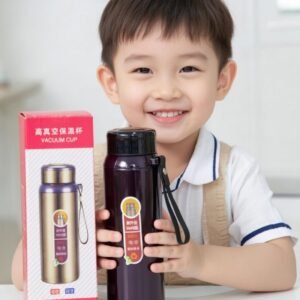 800ml Black Stainless Steel Vacuum Bottle