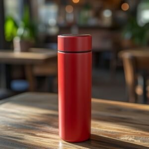 Red Temperature Bottle